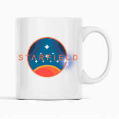 Кружка для игроманов Кавун Starfield 320 мл Белый (К001790) Стрый