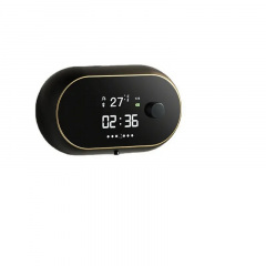 Сенсорный диспенсер настенный дозатор для мыла с часами Zhiya MYX-W2 Black Косів