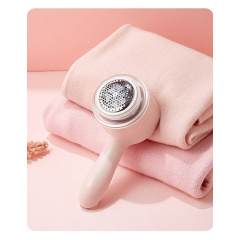 Машинка для стрижки катышков Lint Remover 668 аккумуляторная 3 Вт Розовый Чернігів