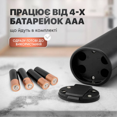 Набор мельниц для соли перца специй SBTR 2 предмета на батарейках (SPM-01) Краматорск