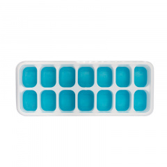 Силиконовая форма для льда cumenss AI-814 Cube 14 Blue Королёво