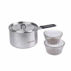 Казанок из нержавеющей стали Fire Maple Antarcti Pot 1,5 л First Ascent (1060-Antarcti 15) Вараш