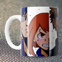 Чашка Fan Girl класс 1-А Моя геройская академия - Boku no Hero Academia (15777) 330 мл Белый Тернополь