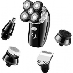 Электробритва Kemei KM-1003 5в1 аккумуляторная Black (3_01732) Киев