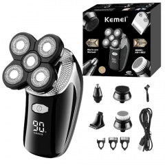 Электробритва Kemei KM-1003 5в1 аккумуляторная Black (3_01732) Киев