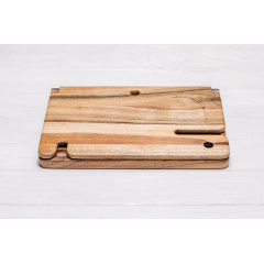 Деревянная подставка для смартфона/часов/очков ecoWalnut 300x231x210 мм Запорожье