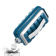 Форма для льда RIAS Diy Ice силиконовая 21.5x11.3x3.5 Blue (3_01227) Березне