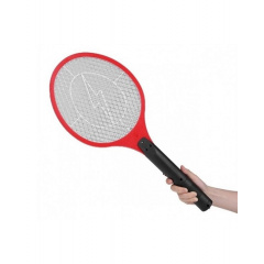 Электрическая мухобойка Mosquito Rechargeable hitting Swatter Черно-красный Ладан