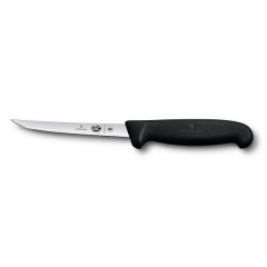 Кухонный нож обвалочный Victorinox Fibrox Boning 12 см Черный (5.6203.12) Курень
