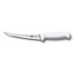 Кухонный нож обвалочный Victorinox Fibrox Boning 15 см Белый (5.6617.15) Петрове