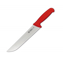 Нож мясника Sanelli Ambrogio Supra красный 24 см Красный (77582) Балаклія