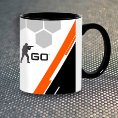 Чашка Fan Girl Скин Азимов CS GO КС ГО New (14469) 330 мл Разноцветный Ізюм