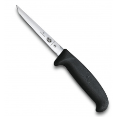 Нож кухонный Victorinox Fibrox Poultry для разделки птицы лезвие 11 см Черный (5.5903.11M) Бучач