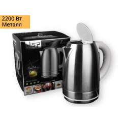 Электрочайник Dsp KK1114 дисковый металлический 1.7 л 2200W Братское