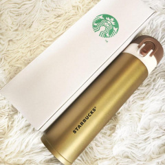 Термокружка Starbucks кружка термос 380 мл Золотая (220096) Павлоград