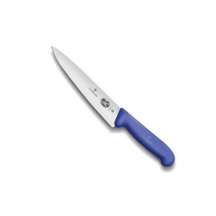Кухонный разделочный нож Victorinox Fibrox Carving 19 см Синий (5.2002.19) Хмельницький