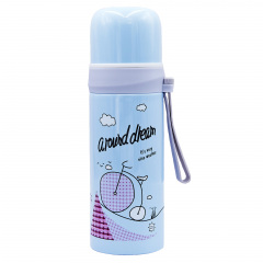 Термос стальной Zelart 350ml A round dream 2363 Голубой Киев