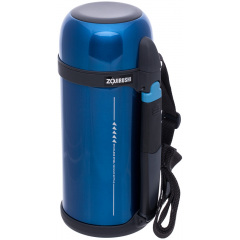 Термос Zojirushi SF-CС15AН 1.5 л складная ручка+ремешок Синий (1678-00-25) Житомир