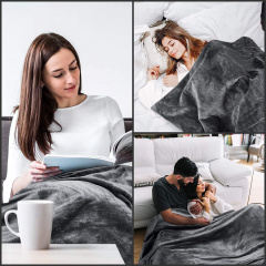 Электроодеяло двуспальное Annek OB201 SS02  180 x130 см микроволоконный флис Лубны