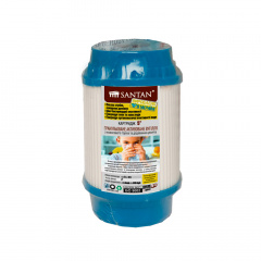 Картридж фильтра Santan из гранулированного угля, 5" Киев