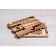 Деревянная подставка для смартфона Apple ecoWalnut 292x180x180 мм Запоріжжя