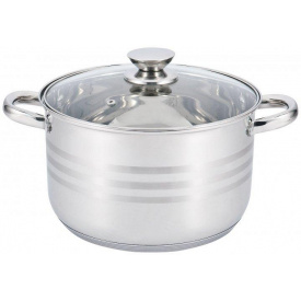 Кастрюля с крышкой Unique UN-5003 1.9L 16см Нержавеющая сталь