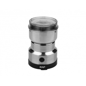 Кофемолка электрическая нержавеющая сталь RAF R-7113 300 Вт 220 В