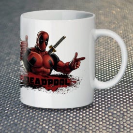 Чашка Fan Girl Дэдпул Deadpool (1043) 330 мл Белый