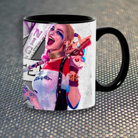 Чашка Fan Girl Харли Квин Отряд Самоубийц Suicide Squad New (14463) 330 мл Разноцветный