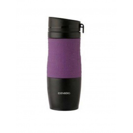 Термочашка (термос) для чая и кофе Edenberg EB-625 (380мл) Фиолетовая