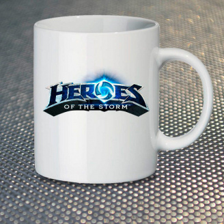 Чашка Fan Girl Логотип Heroes Of The Storm New (14429) 330 мл Белый