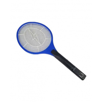 Электрическая мухобойка Mosquito Rechargeable hitting Swatter Черно-синий