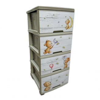 Комод Пластиковий Алеана 