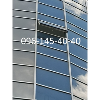 Панорамне скління фасаду монтаж фасаду зі скла