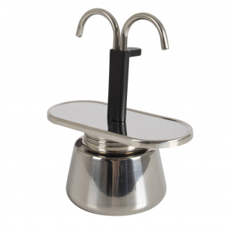 Кофеварка Bo-Camp Stainless Steel 2-cups Silver (2200545)