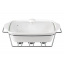 Марміт Kamille Food Warmer керамічний 3л d 38 см з підігрівом KM-6404 прямокутний Королево