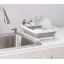 Сушилка для посуды RIAS складная силиконовая White-Gray (3_01659) Одесса