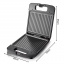 Контактный гриль электрический RAF R.516 с антипригарным покрытием 1400W Grey-Black Курінь