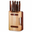 Кухонный набор Victorinox Rosewood Cutlery Block 12 предметов с деревянными ручками (5.1150.11) Хмельницький