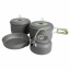 Набор посуды Bo-Camp Explorer XL 4 Pieces Hard Anodized Grey Green 4 шт (2200249) Рівне
