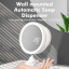 Сенсорный диспенсер настенный дозатор для мыла с зеркалом Zhiya MYX-W2 LED White Талалаївка
