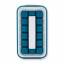 Форма для льда RIAS Diy Ice силиконовая 21.5x11.3x3.5 Blue (3_01227) Березне