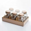 Комплект стеклянных банок Flora Basic Kitchen 6 шт 160 мл прозрачный (SK000275) Ладан