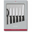 Набор кухонных овощных ножей и овощечистки Victorinox Swiss Classic Paring Set 6 предметов Черный (6.7113.6G) Сумы