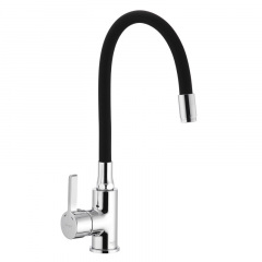 Змішувач для кухні з гнучким силіконовим виливом IBERGRIF M22112-2 (IB0068) Молочанськ