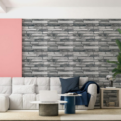 Панель стеновая 3D Sticker Wall SW-00002003 700x700x4 мм Серый (991943999) Полтава