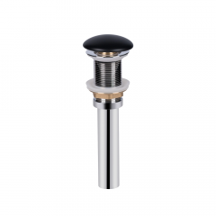 Донный клапан Qtap Pop-up PU03 для раковины, чёрный матовый (QT066PU03MB) Київ