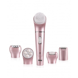 Эпилятор женский аккумуляторный Dsp 70153 многофункциональный 5 в 1 Розовый