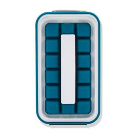 Форма для льда RIAS Diy Ice силиконовая 21.5x11.3x3.5 Blue (3_01227)