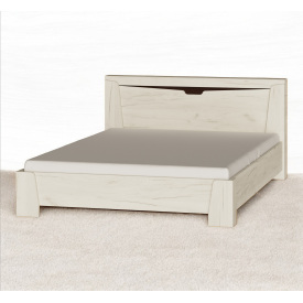 Кровать двуспальная Tobi Sho LIBERTY ДСП, 1600х2000 мм Дуб крафт белый